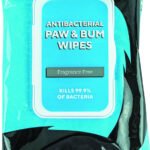 Play On Antibacterial Paw & Bum Wipes, 100 Count Unscented