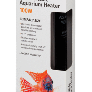 Aqueon Submersible Glass Heater, 100 Watt