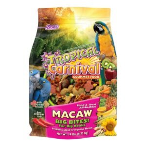 F.M. Brown's 14 pound Tropical Carnival® Gourmet Macaw 'Big Bites' Food