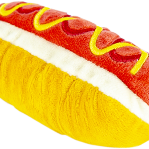 Play On Dog Toy Plush Hotdog