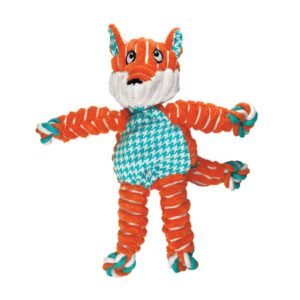 KONG Floppy Knots Fox Dog Toy, Medium/Large