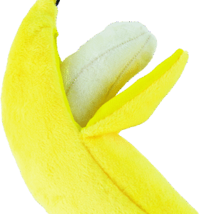 Play On Dog Toy Plush Banana