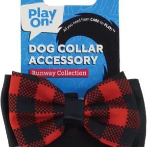 Play On Bow Tie, Buffalo Check, One Size