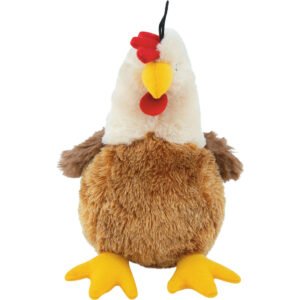 Play On Chuckle Chicken Dog Toy, Large