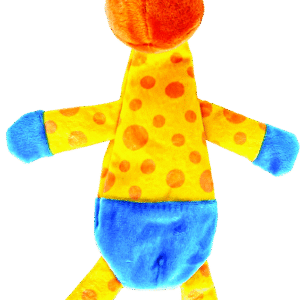 Play On Dog Toy Flattie Giraffe