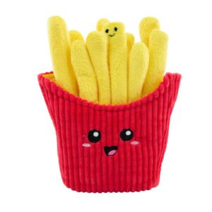Play On Dog Toy, Plush French Fry