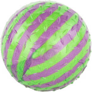 Play On Halloween TPR Print Ball Dog Toy