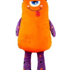 Play On Halloween XL Orange Monster Dog Toy