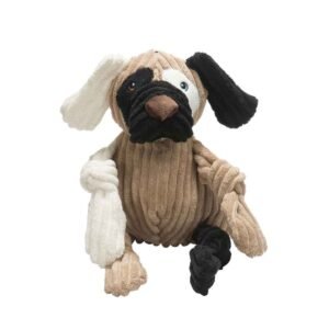 Hugglehounds Knottie Mutt Patches Dog Toy, Small