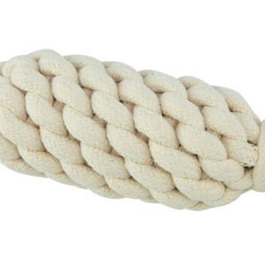 Play On Dog Toy Natural Rope with Squeaker