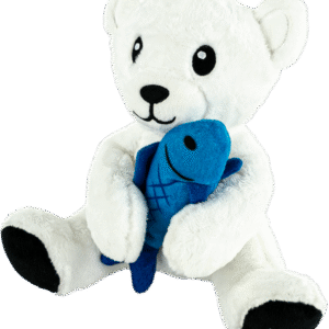 Play On Dog Toy Sustainable Plush Nesting Polar Bear