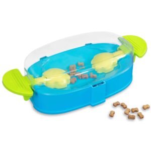 Outward Hound Paw N Play Puzzle Dog Toy, Blue