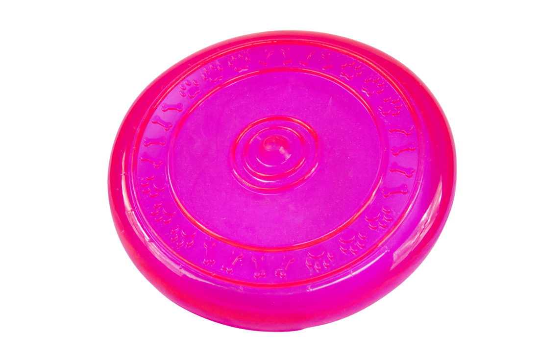 Play On Dog Toy, Flying Rubber Disc, 9 Inches