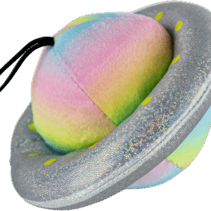 Play On Dog Toy Plush Rainbow Planet