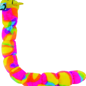 Play On Plush Caterpillar Dog Toy