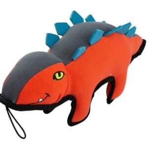 Play On Dog Toy, Plush Tough Dino