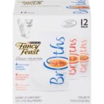 Purina Fancy Feast Lickable Wet Cat Food Broth Complement Classics Collection Variety Pack - (12)