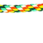 Play On Dog Toy Rope 2 Knot