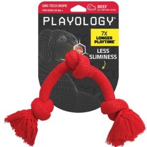 Playology Dri-Tech Rope Dog Toy, Large