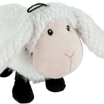 Play On Dog Toy Plush Fuzzy Sheep