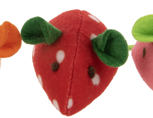 SmartyKat Skitter Slices Plush Catnip Mice Cat Toys, Set of 5