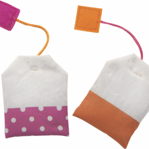 SmartyKat Tea Teazers 100% Catnip Filled Cat Toys, Set of 2