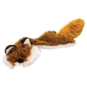 Play On Dog Toy, Unstuffed Flattie Fox, 21 Inches